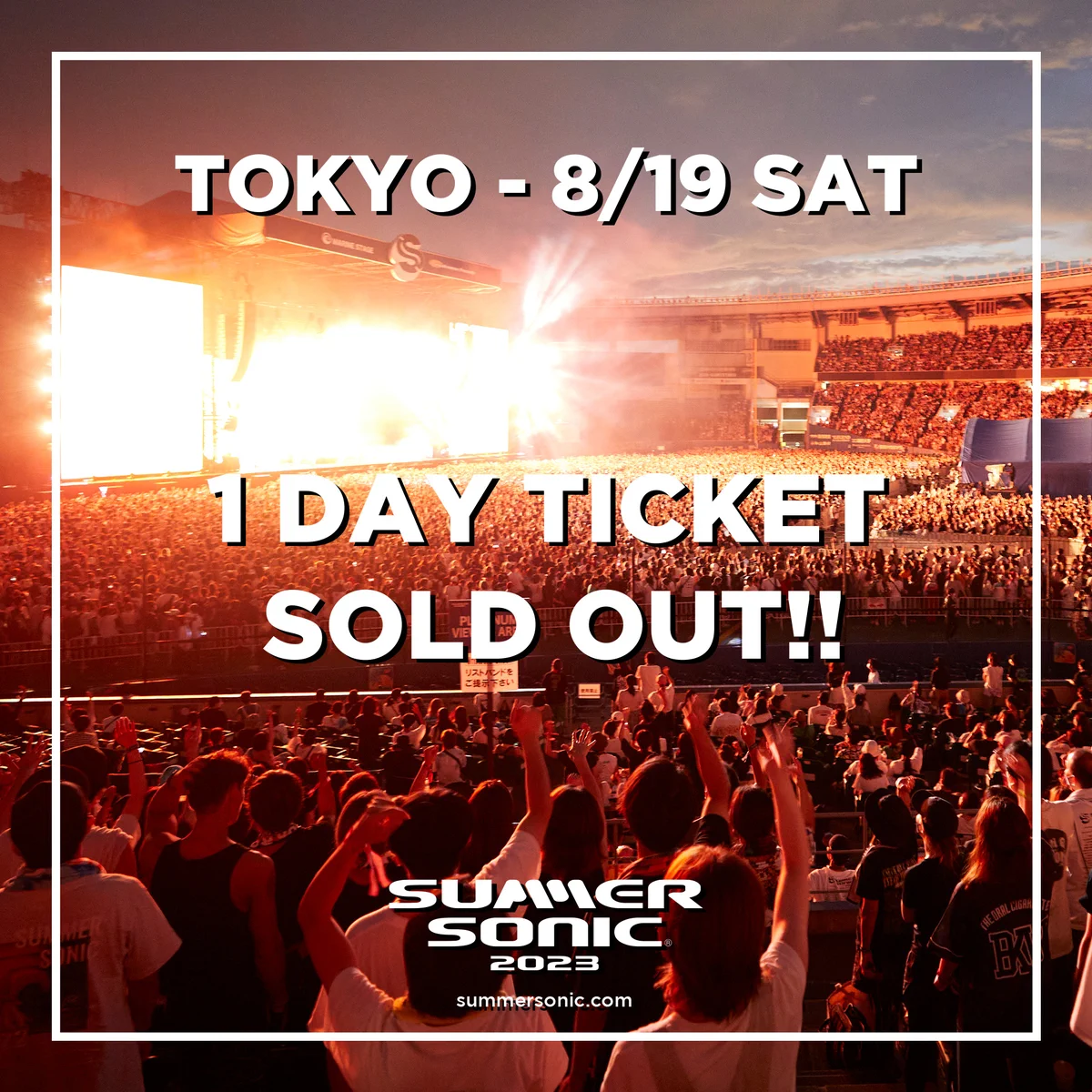 SUMMER SONIC on X: 