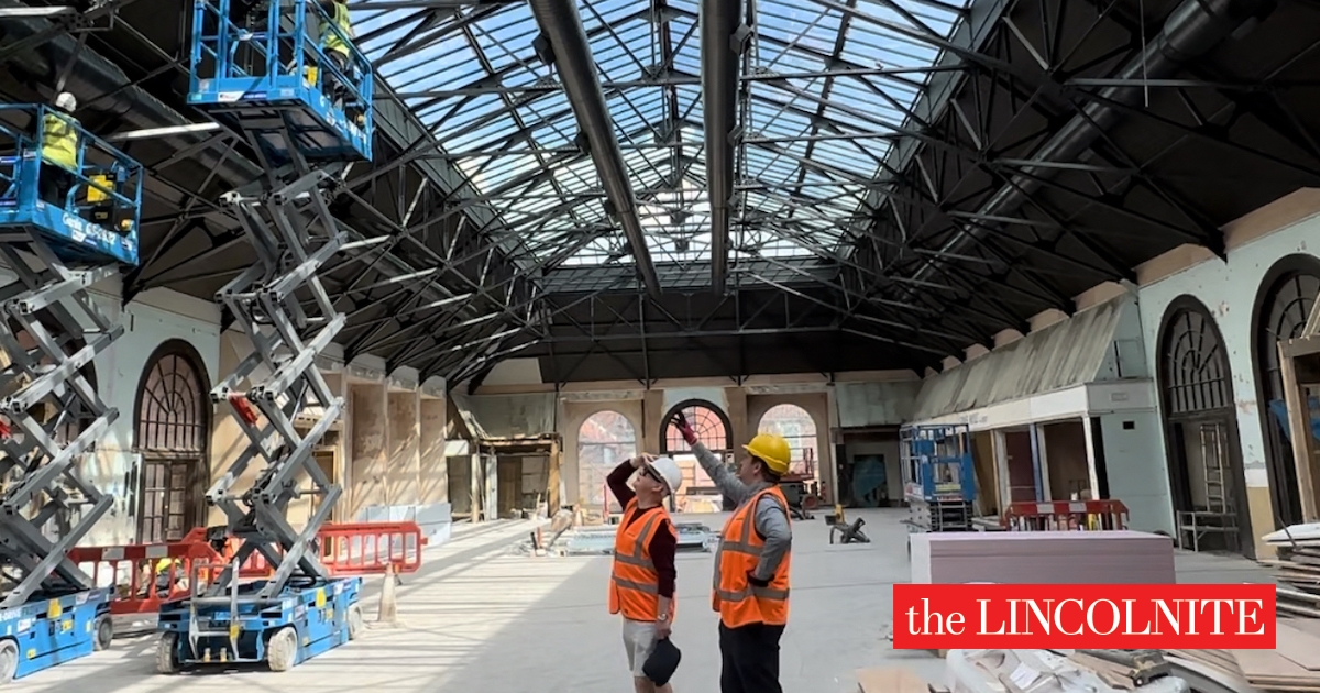 ...a great photo of the revamp works being carried out in Lincoln Central Market. (...&amp; 3 x nice new clean E-Drive Scissor Lifts spotted from ViC Group - Hassle Free Hire™ 👌)

Credit to @thelincolnite!

<a href="/GenieLift/">Genie</a> <a href="/GenieIndustries/">Genie</a> <a href="/Workplatform/">Workplatform</a>