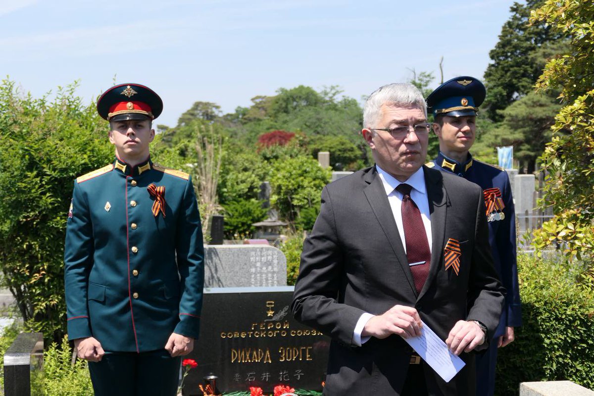 駐日ロシア連邦大使館 on Twitter: "🎖9 мая по случаю 78-й годовщины Победы в ...