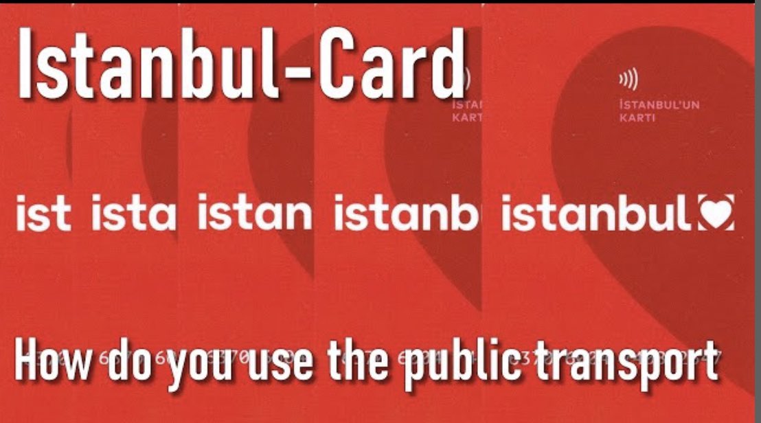 Die Öffis in #Istanbul optimal nutzen. Hier gibt’s #Tipps:

youtu.be/smE6ocuG54w

#oeffis #öffis #bus #metro #fähre #istanbulkart #tram #sbahn #ubahn #marmaray #Verkehrswende #umwelt #nocars #Eurovision2023 #youtube #youtuber #fcklive #Emissionen #publictransport