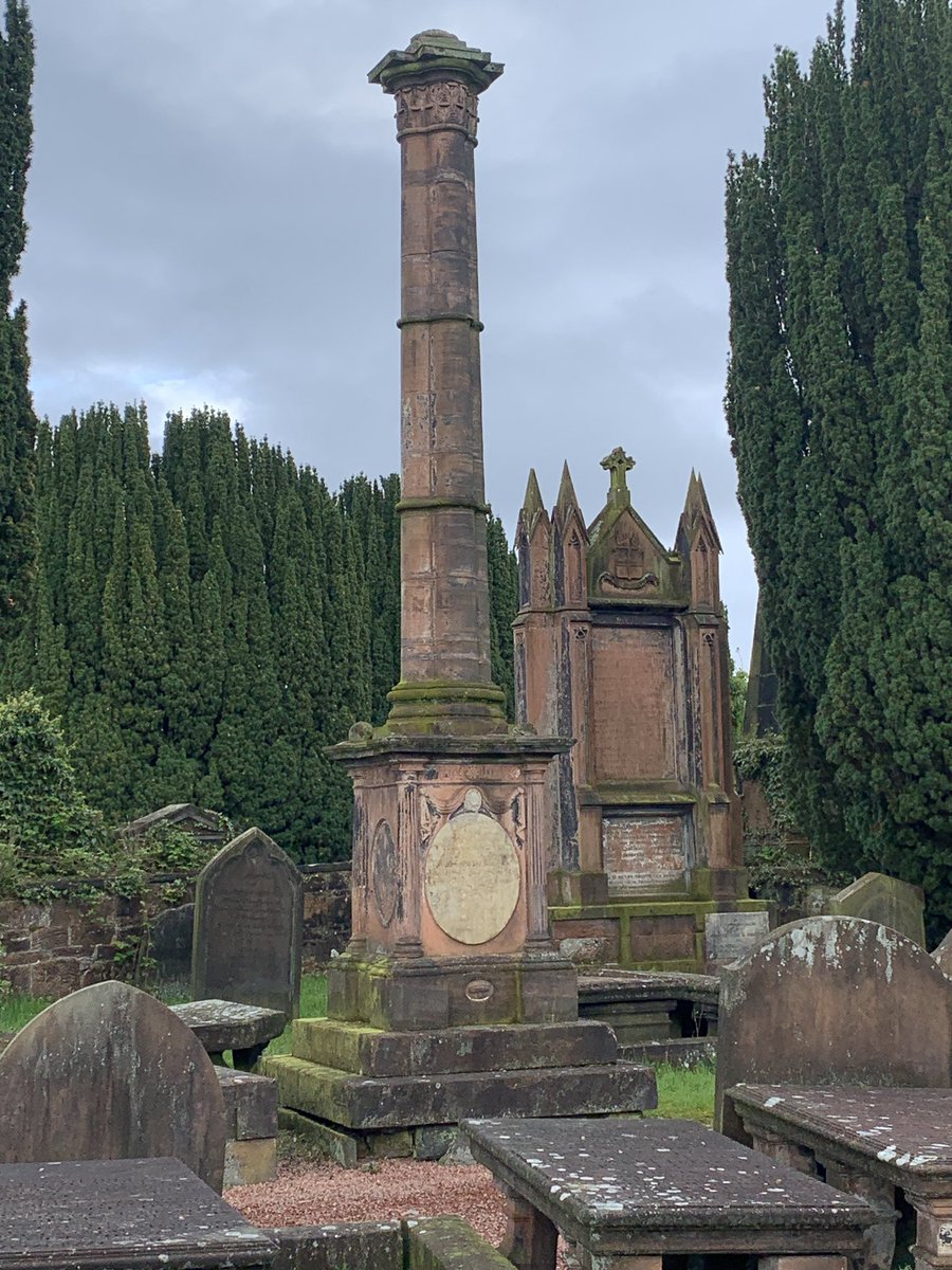 RogerBowdler's tweet photo. #gravedigging in Dumfries: St Michael’s kirkyard has long been on my list. Quite wonderful array of tombs did not disappoint: could spend days there! https://t.co/XhGP1zmat1