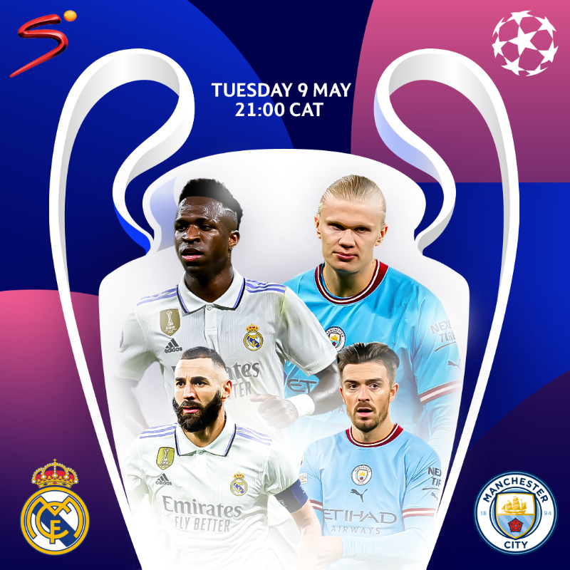 SSFootball's tweet photo. Tonight, Real Madrid and Manchester City meet in the Champions League semi-finals with the stage set for another epic tie 🍿