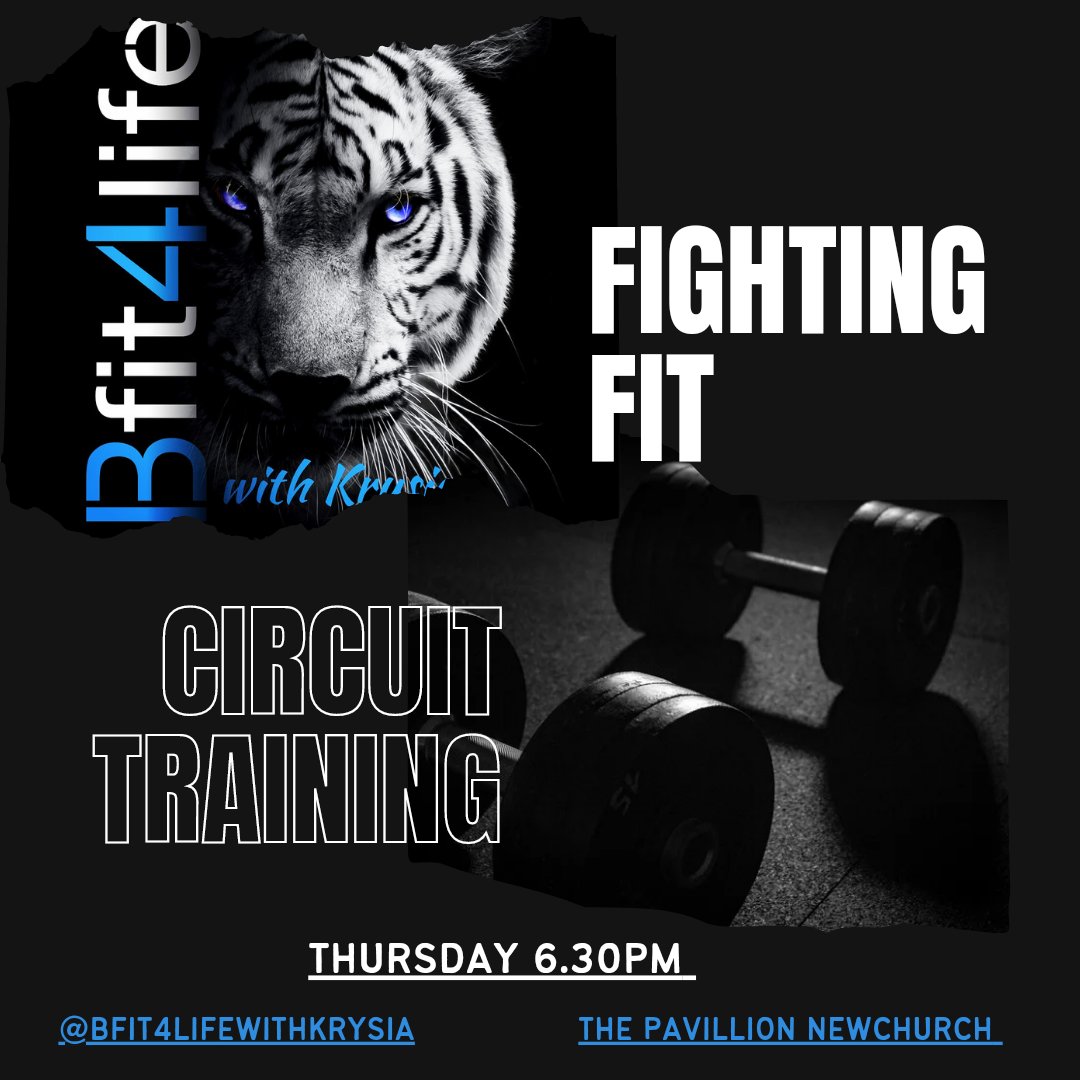 krysia_l's tweet photo. Who's up for good Circuit Training session this Thursday 6.30pm at The Pavillion in Newchurch?

This is a great way to get a full-body workout in a short amount of time, while improving your cardiovascular fitness, building strength, and burning calories. 🔥 https://t.co/pi2xk9yK1W