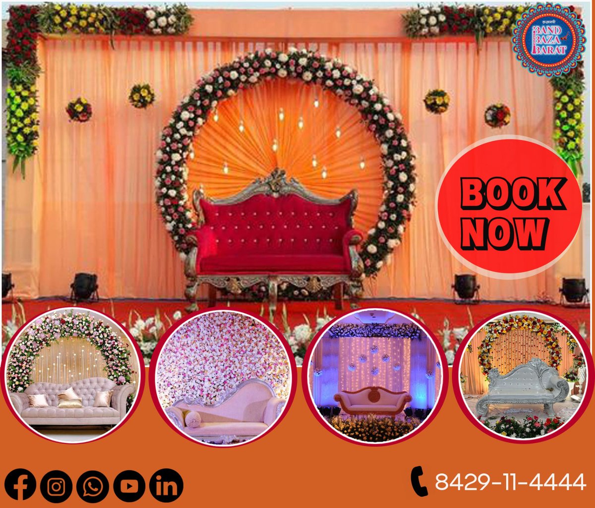 BazaBand's tweet photo. Wedding and Wedding Band Services

#weddingdecor #weddingorganizer #weddings #weddingentertainment #bandbazabarat #shaadiband #cateringwedding #bestweddingplanners #bandplanner 
Band Baza Barat
Call at-8429114444
Visit-https://t.co/HwN12NBnH1 https://t.co/Py3Blm01a8