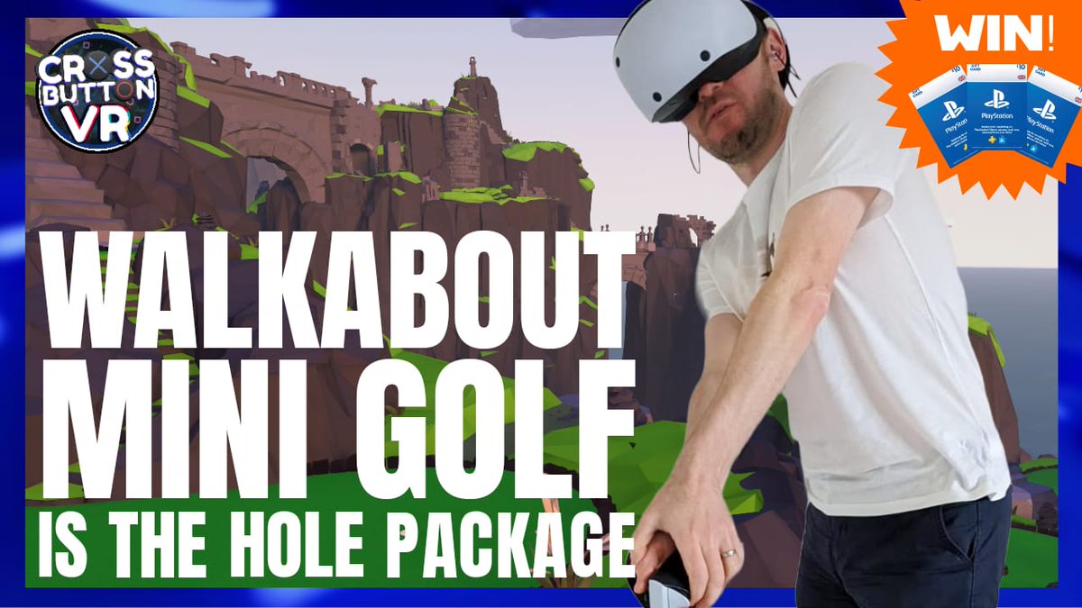 Here it is, Episode 11 featuring a whole lot of #WalkaboutMiniGolf ahead of its release on Thursday! We also announce our first competition winner 👏

🎧 anchor.fm/crossbutton-vr…
🎦 youtu.be/oBJwtpDfFCs