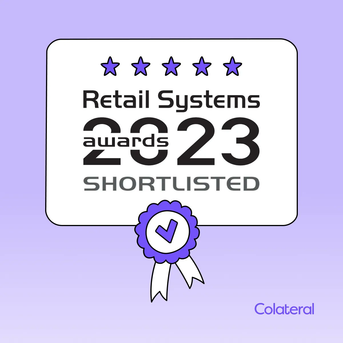 We're delighted to have been shortlisted for the In-Store Technology of the Year award for the upcoming Retail Systems Awards 2023!

We're looking forward to the awards announcement on June 29th!

#instoremarketing #innovation #awards