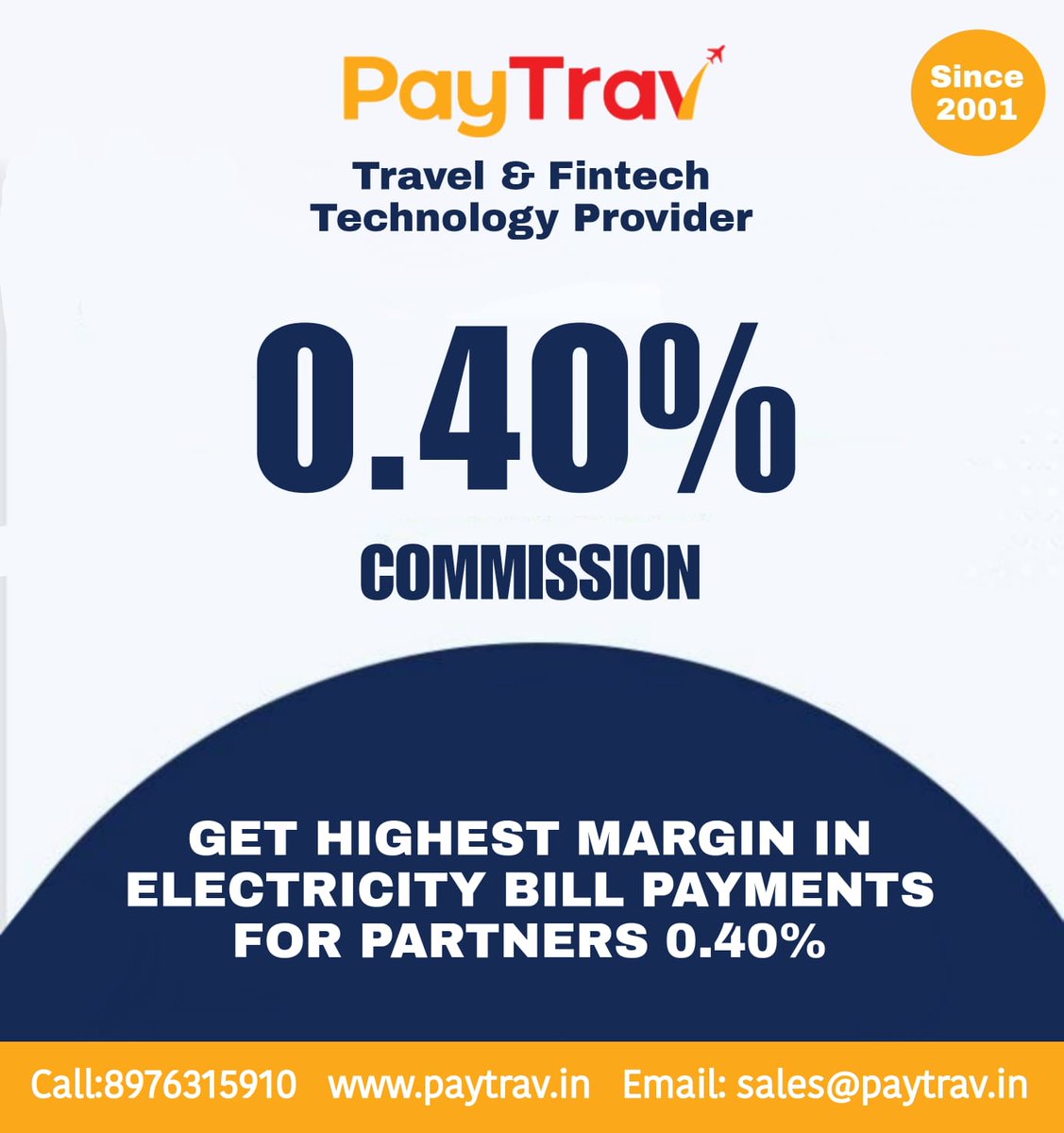 trav_pay's tweet image. Dear Partner,
Happy To Announce 📣 you
Off line Bill Payment Service is live
Your Margin is 0.40%
Configure the margin for your Agents and Start the Transactions
Happy Selling
PayTrav Team
Travel & Technology provider
#Paytrav #DMTAPI #flightapi #busapi #railwayapi