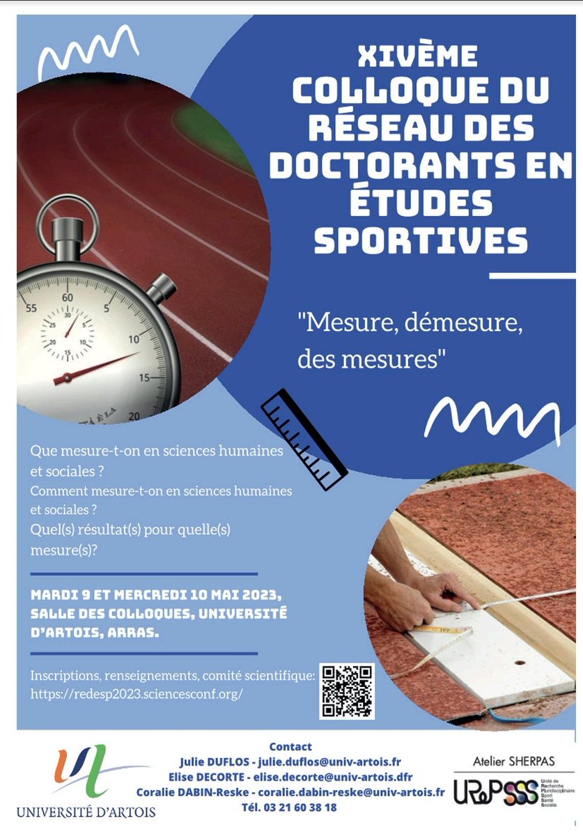 AREFE (@aref_esport) on Twitter photo Cet après-midi, 2 de nos membres seront au colloque du REDESP organisé par <a href="/SHERPASArtois/">AtelierSHERPAS</a> de l'<a href="/urepsss_lab/">URePSSS</a> pour présenter leur travaux de recherche :
1. <a href="/JuBorkowski/">Julien 'Warjule' Borkowski</a> sur la toxicité dans l'esport
2. @JasonDelestre sur la légitimité institutionnelle des fédérations esportives Cet après-midi, 2 de nos membres seront au colloque du REDESP organisé par <a href="/SHERPASArtois/">AtelierSHERPAS</a> de l'<a href="/urepsss_lab/">URePSSS</a> pour présenter leur travaux de recherche :
1. <a href="/JuBorkowski/">Julien 'Warjule' Borkowski</a> sur la toxicité dans l'esport
2. @JasonDelestre sur la légitimité institutionnelle des fédérations esportives
