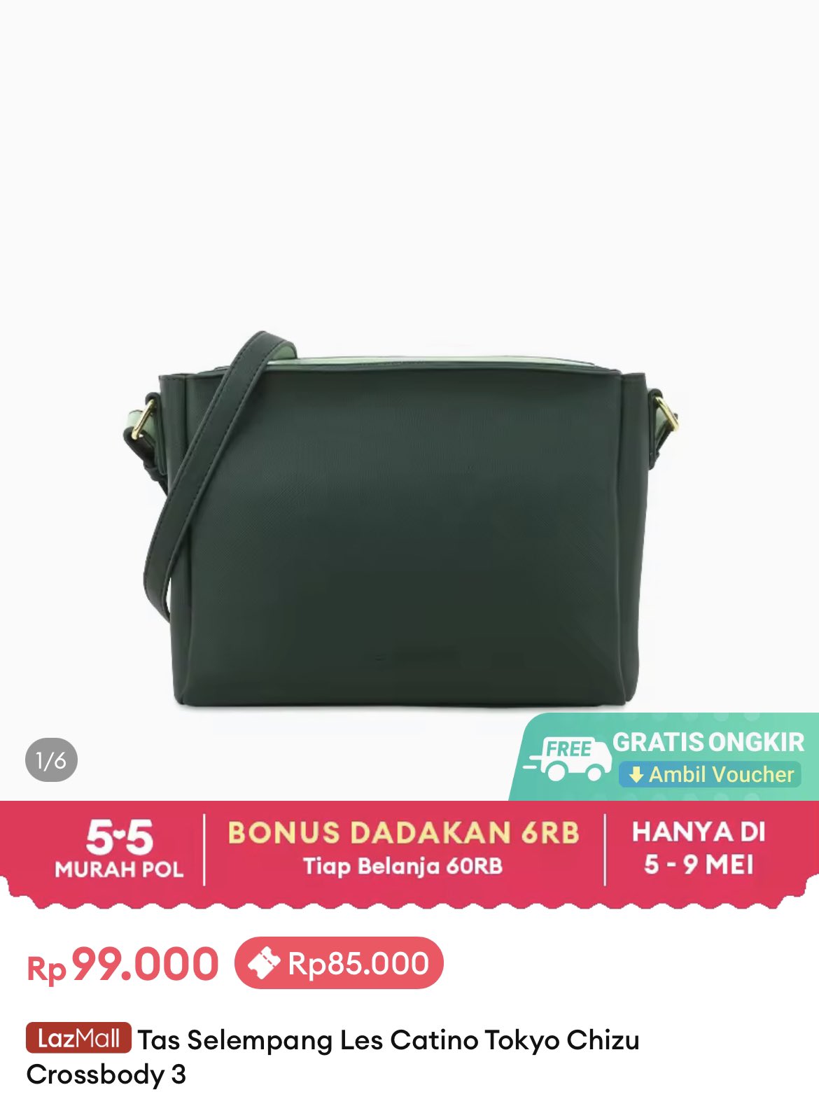 Lazada sling top bag kate spade