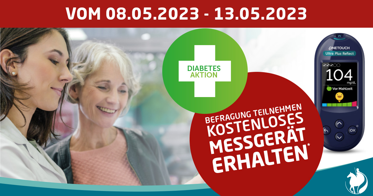 📣 Diabetes-Präventionswoche! 📣 Lass dich anhand unseres Beratungsbogens beraten, erhalte ein kostenloses Blutzuckermessgerät als Dankeschön 🎁 Besonders für Risikopatienten: Gemeinsam #Diabetes stoppen! 💪 #Prävention #Gesundheit #Typ2Diabetes