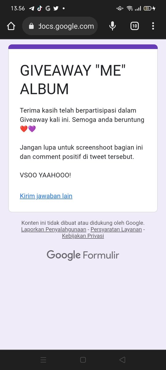 <a href="/capricityzone/">ᴄᴀᴘʀɪᴄɪᴛʏ ᴢᴏɴᴇ</a> Sukses selalu ya kak 🙏 Makasih juga udah mengadakan GA ini 🙏