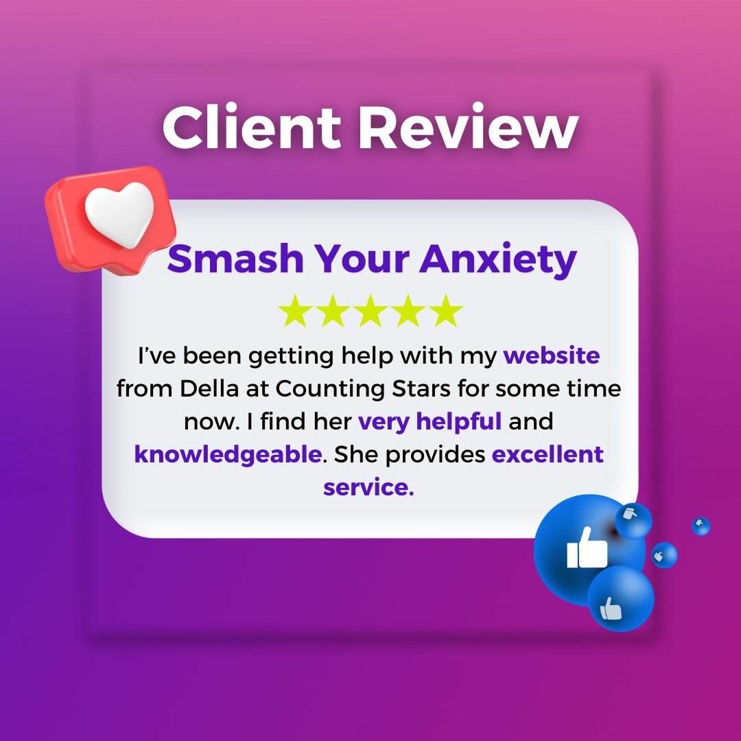countingstarsWA's tweet image. Count on Counting Stars for excellent website support! We're thrilled to have helped this client with their website needs, and look forward to continuing to provide knowledgeable and helpful service. Thank you for your trust!
#ClientTestimonial #WebsiteSupport