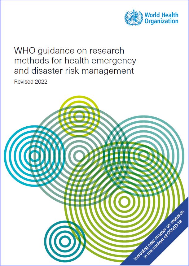 The <a href="/WHO/">World Health Organization (WHO)</a> Guidance on Research Methods for Health Emergency and Disaster Risk Management is a comprehensive guide to entail the design, implementation and reporting of research during &amp; after emergencies/disasters. See the full set of learning materials 🙌  bit.ly/41KCCJZ