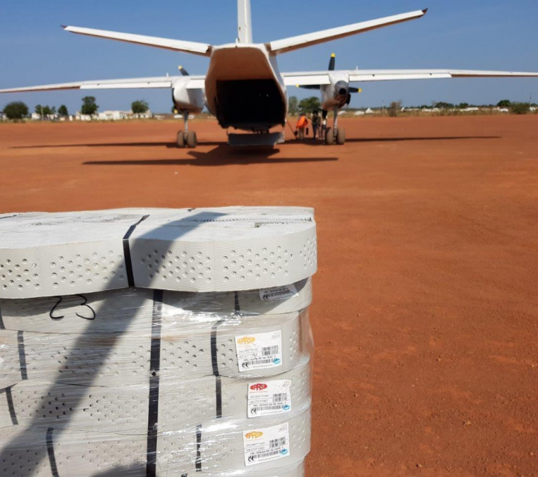 PRSGeotech's tweet image. UNOPs &amp;amp; @WSP made Rubkona airfield rehab in South Sudan possible!✨

🎯 Higher performance, reduced pavement thickness, faster construction &amp;amp; more - 🔗bit.ly/40Sxgft

Let's make a difference!💪 #airstrip #runway #toughcells #construction