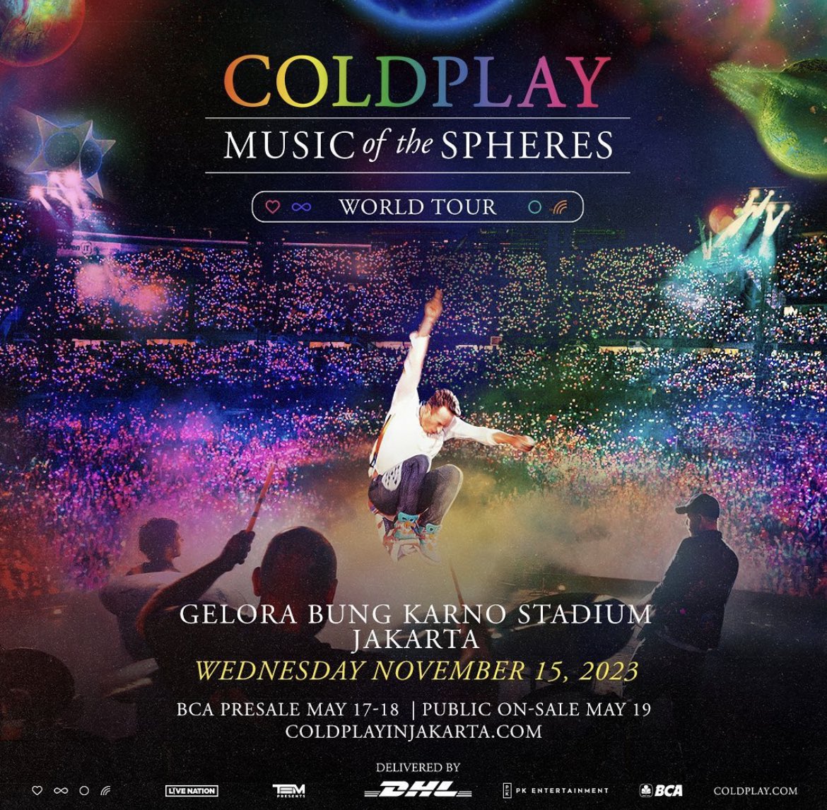 Coldplay: Music Of The Spheres World Tour - Jakarta (Tickets)