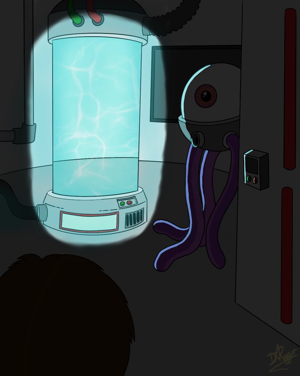 dlriggur's tweet image. 🚨BREAKING NEWS🚨 Our lab&apos;s latest mysterious creation, a robotic eyeball with tentacle legs, has escaped! 👁️🤖🦑 Follow us on this thrilling journey as we search for this incredible specimen. Who knows where it could be lurking? #RoboticEyeball #TentacleLegs #makeartmay