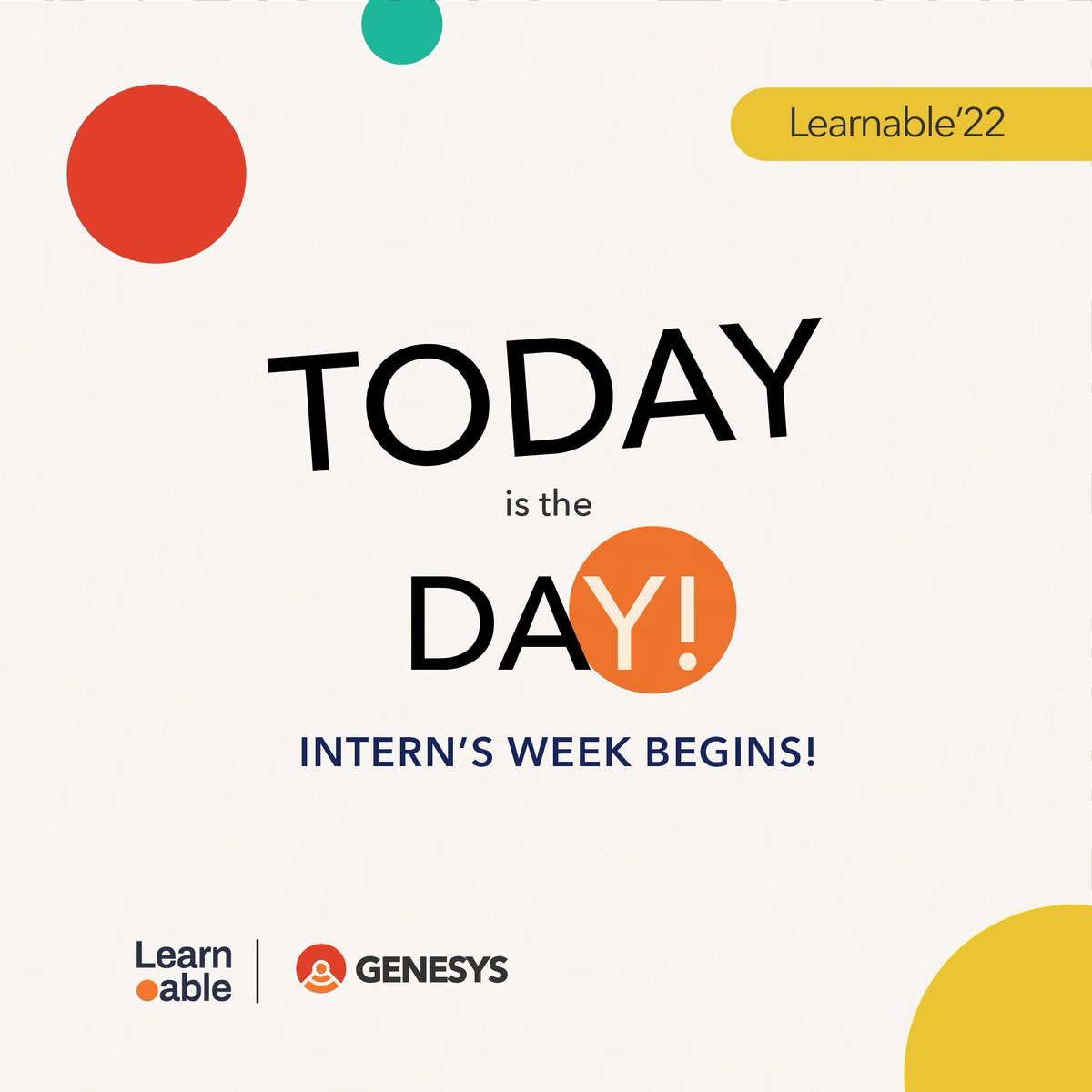 _Verike's tweet image. Let’s Go!!!🍷💯🎉

#LearnableInternsWeek 
#WeAreGenesys