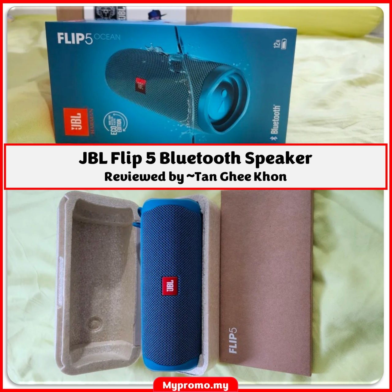 Product Review: JBL Flip 5 ECO Edition Portable Waterproof Bluetooth Speaker