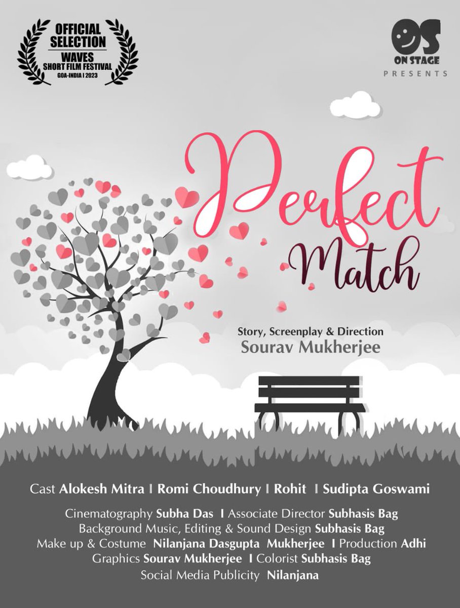 knowrohit_'s tweet photo. My New Project “Perfect Match” Has been Officially Selected at Waves Goa Film Festival. 😄 
Congratulations Team 😊❤️👍 https://t.co/p71RuNSgG1