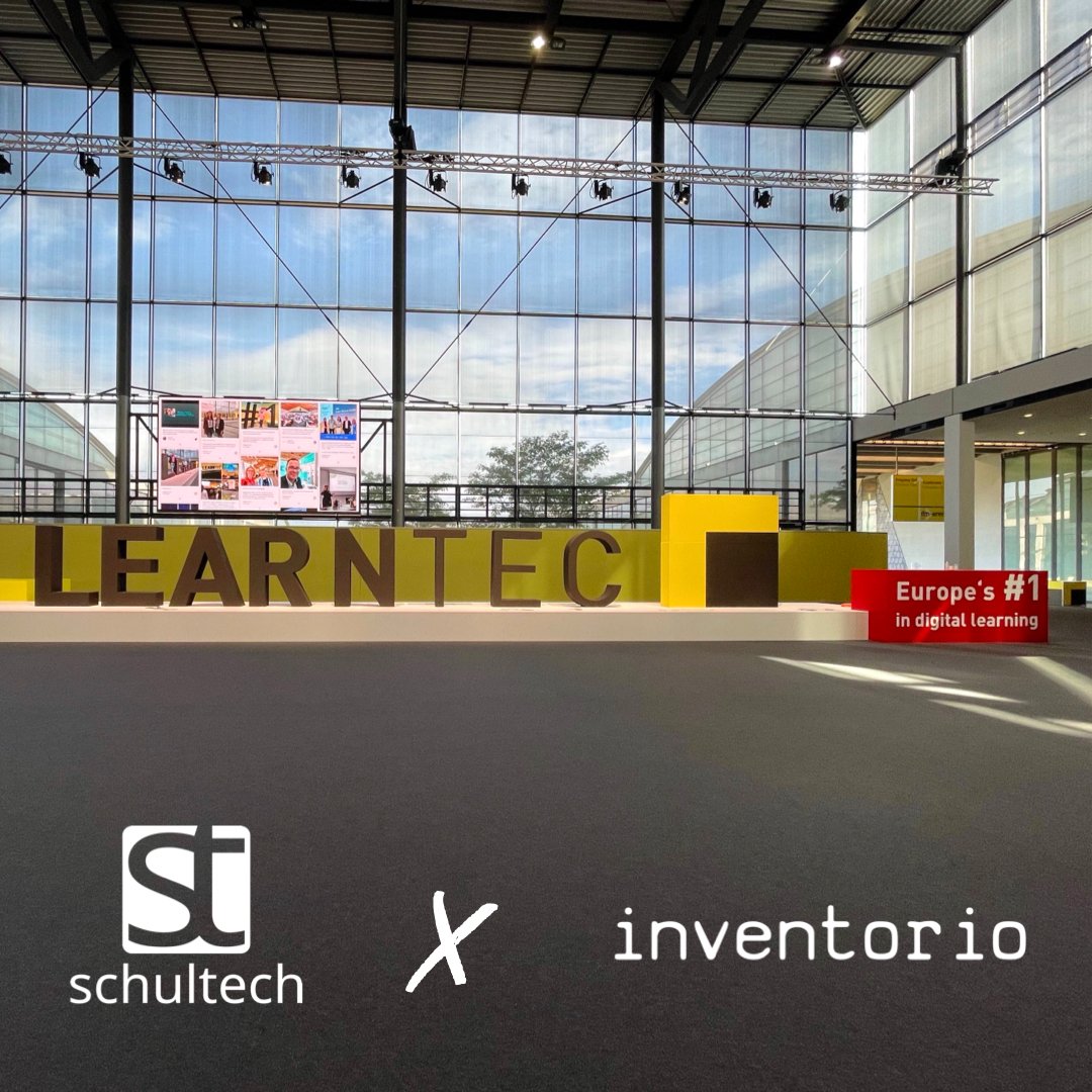🤗 In 2 Wochen ist es endlich soweit - die LEARNTEC öffnet Ihre Tore! Wir sind in den letzten Zügen der Vorbereitung und wir freuen uns schon alle sehr, Sie in Karlsruhe begrüßen zu dürfen!

🗺️ dm-Arena schultech Stand P47 und inventorio Stand T30.