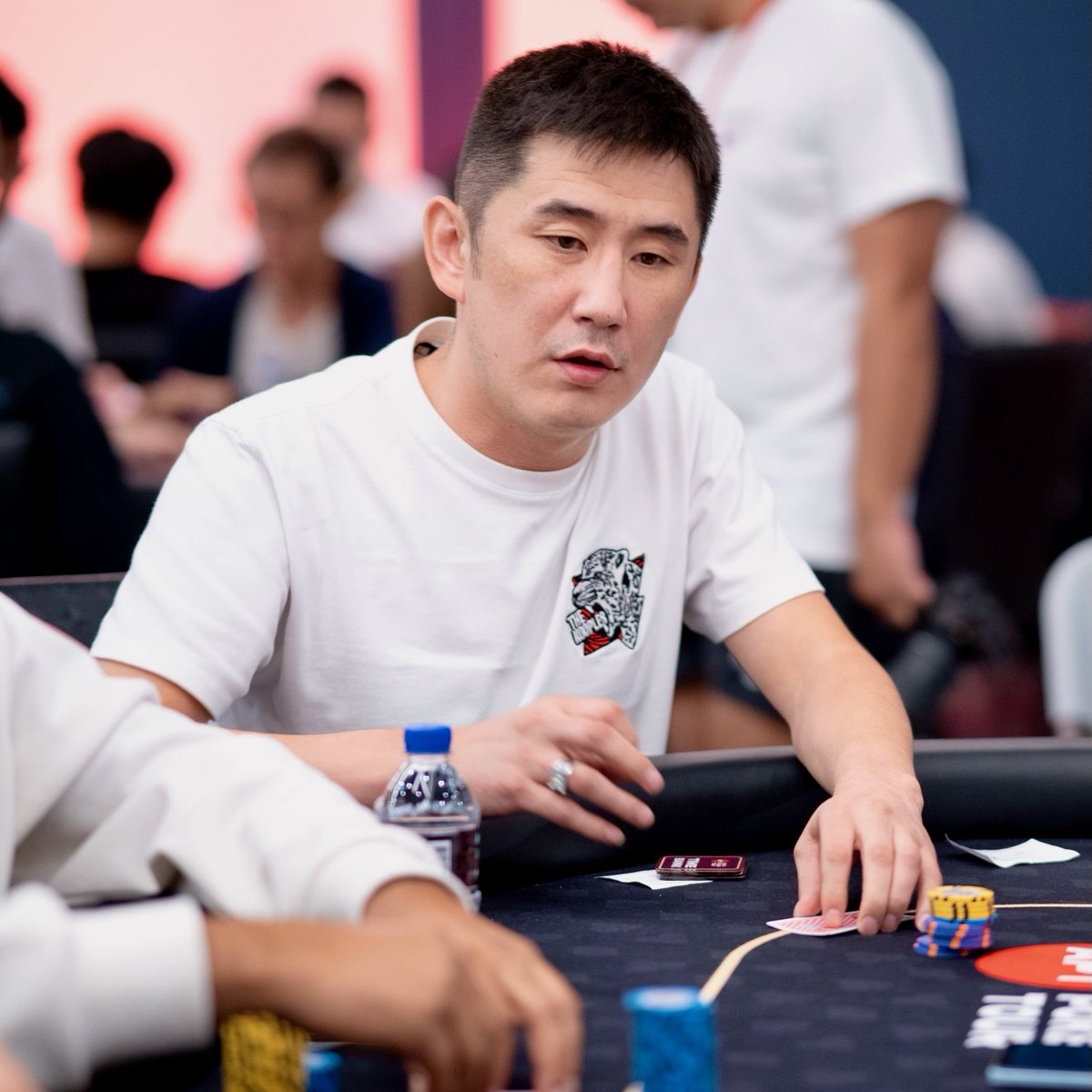 Mongolian national team member, Erdenbayar Bat-Erdene, doing what he loves & putting his poker skills to the test in Taipei at the newly opened Asia Poker Arena!

#MindSport #Poker #Skill #Sport #Strategy #Mongolia #Digital #MatchPoker #eSport #AsianPokerTour #AsiaPokerArena