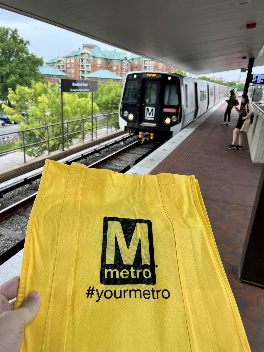 First back-to-back days on the Yellow Line since September? Deal me in! #rideyellow #yourmetro