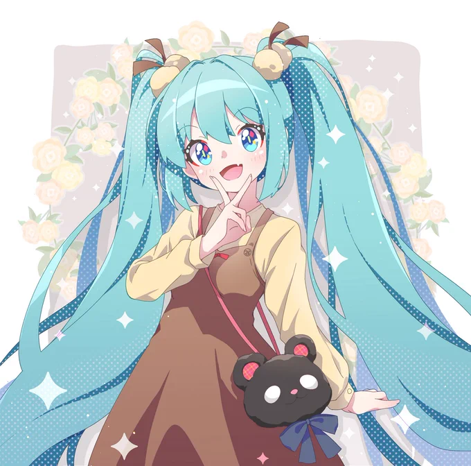 39.16  Pixiv初音ミク16thイラコンを投稿した 16周年おめでとうございます  #初音ミク #初音ミク16周年