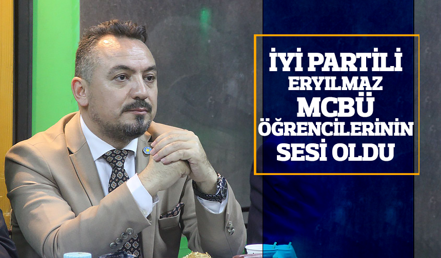 45Haber's tweet photo. İYİ PARTİLİ ERYILMAZ MCBÜ ÖĞRENCİLERİNİN SESİ OLDU
https://t.co/yUalmZ7CFd https://t.co/aNlqA8pgja