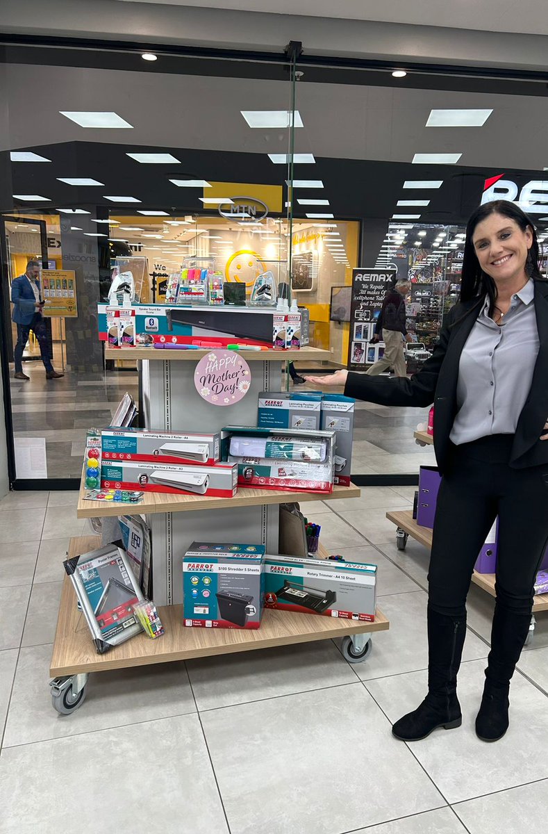 ParrotProducts's tweet photo. How beautiful is our Mother's Day special display stand at @PnaHarvestMall😊 #mothersday #spoilmom #giftmom https://t.co/cQS2RzaoXs