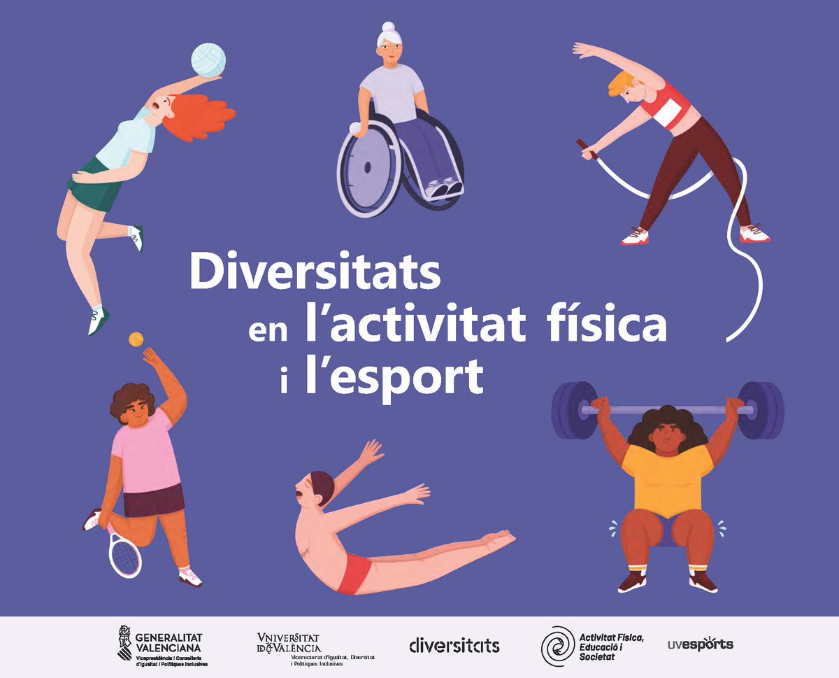 📢Vols descarregar de manera totalment gratuïta la nova guia de Diversitats en l'activitat física i l'esport?

Coneix-la més en profunditat a la taula informativa de diversitats!

📌Ubicació: porta del poliesportiu de Blasco Ibáñez.
📆Dia: dijous, 11 de maig.
⌚Hora: 18:30-20:00