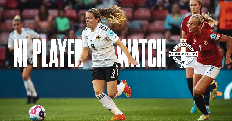 NorthernIreland's tweet photo. ๐ @SimoneMagill returns from injury ๐ #GAWA #NIPlayerWatch