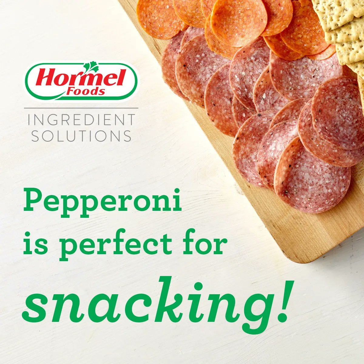 HormelIngSol's tweet photo. Pepperoni is a staple pizza topping. 🍕 But its versatility extends far beyond that circle of goodness.
Other ways to enjoy pepperoni include:
🍝 chopped up in pasta dishes
🍞 baked into bread
🧀 sandwiched into grilled cheese
#Pepperoni #ProteinIngredients https://t.co/MTdcpzukJg