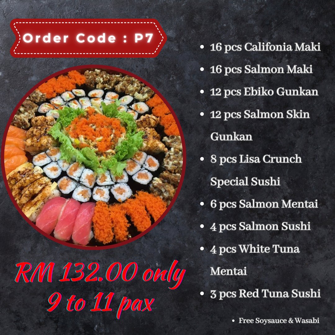 fujiyama_my's tweet photo. Not sure what to eat tonight??!! Fred not, we have a solution for you. 🤩🤩

Check out more menus and contact us via WhatsApp to order, link in our bio! 💥💥

#Fujiyama #Fujiyama101 #japaneserestaurant #damansarautama #petalingjaya #localfood #japanese #lovefood #instafood https://t.co/nFFganICIt