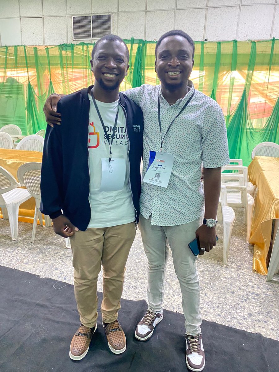 #CyberStarters23 with @thecyberapostle and @khayyr__ 

I want to caption this with a motivational quote about consistency and always showing up, but abeg.
Just meet my Ogas.