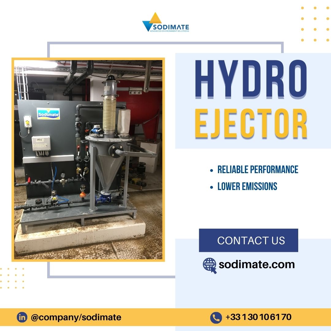 Hydro Ejectors are mechanical devices used to transfer powders from one place to another. Sodimate hydro ejectors are efficient, reliable, and require minimal maintenance, making them an attractive option.
Call: +(33)130106170 
Visit: bit.ly/3olTtED
#HydroEjectors
