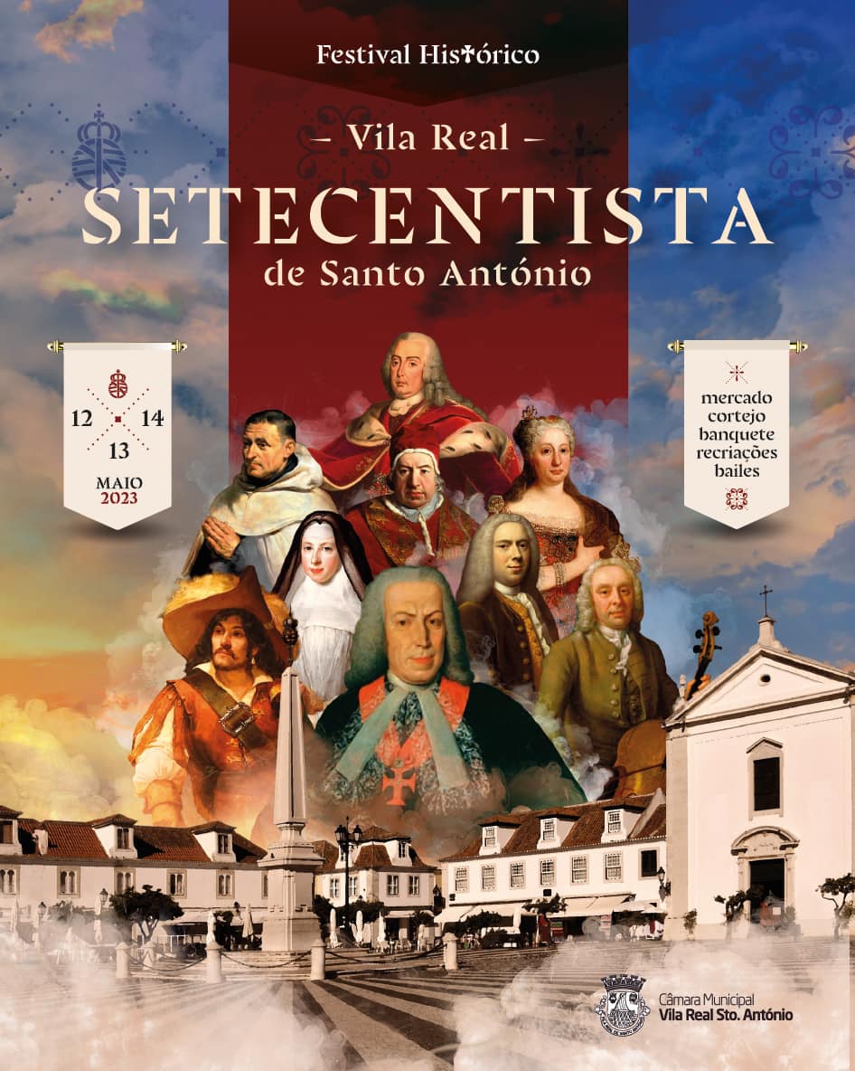 📣𝐃𝐞 𝟏𝟐 𝐚 𝟏𝟒 𝐝𝐞 𝐦𝐚𝐢𝐨, 𝐧ã𝐨 𝐩𝐞𝐫𝐜𝐚 𝐨 𝐅𝐞𝐬𝐭𝐢𝐯𝐚𝐥 𝐇𝐢𝐬𝐭ó𝐫𝐢𝐜𝐨 𝐕𝐢𝐥𝐚 𝐑𝐞𝐚𝐥 𝐝𝐞 𝐒𝐚𝐧𝐭𝐨 𝐀𝐧𝐭ó𝐧𝐢𝐨 𝐒𝐞𝐭𝐞𝐜𝐞𝐧𝐭𝐢𝐬𝐭𝐚! Com entrada livre, não perca este evento cheio de espetáculos, cortejos, banquetes, mercados e muita animação. #vrsa