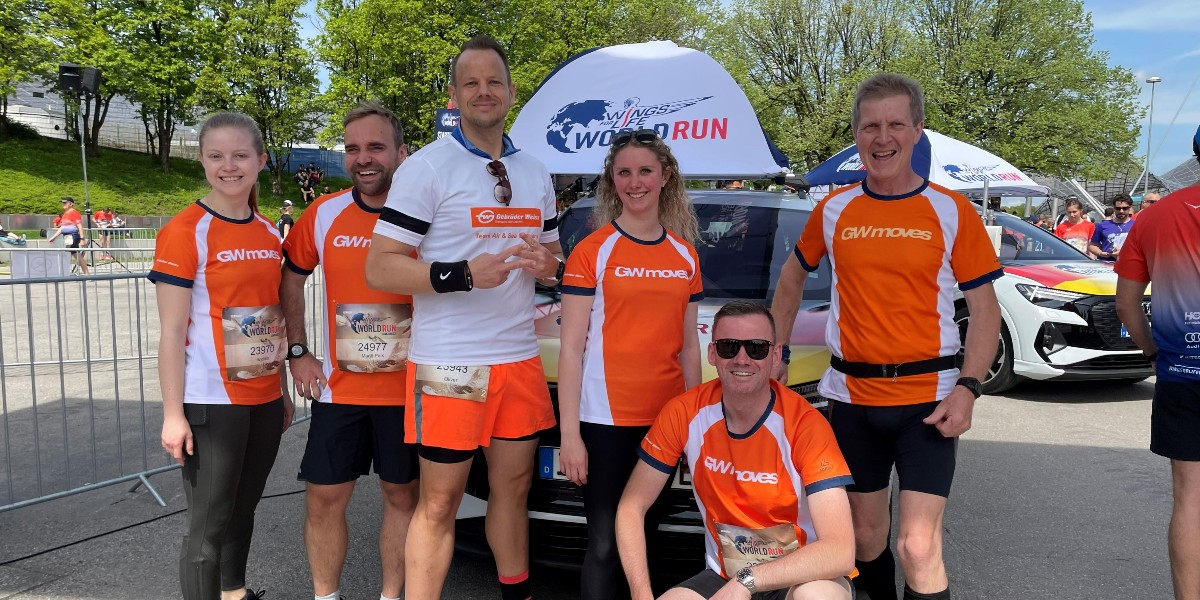 GWWorld's tweet photo. Last Sunday, the 10th edition of the Wings for Life World 2023 took place. And Gebrüder Weiss was right in the middle of it: 79 colleagues took part in the charity run in many places and ran a total of 790 #kilometers. 👏 What a great performance! #gebrüderweiss #gwmoves https://t.co/UiwrchUq6y