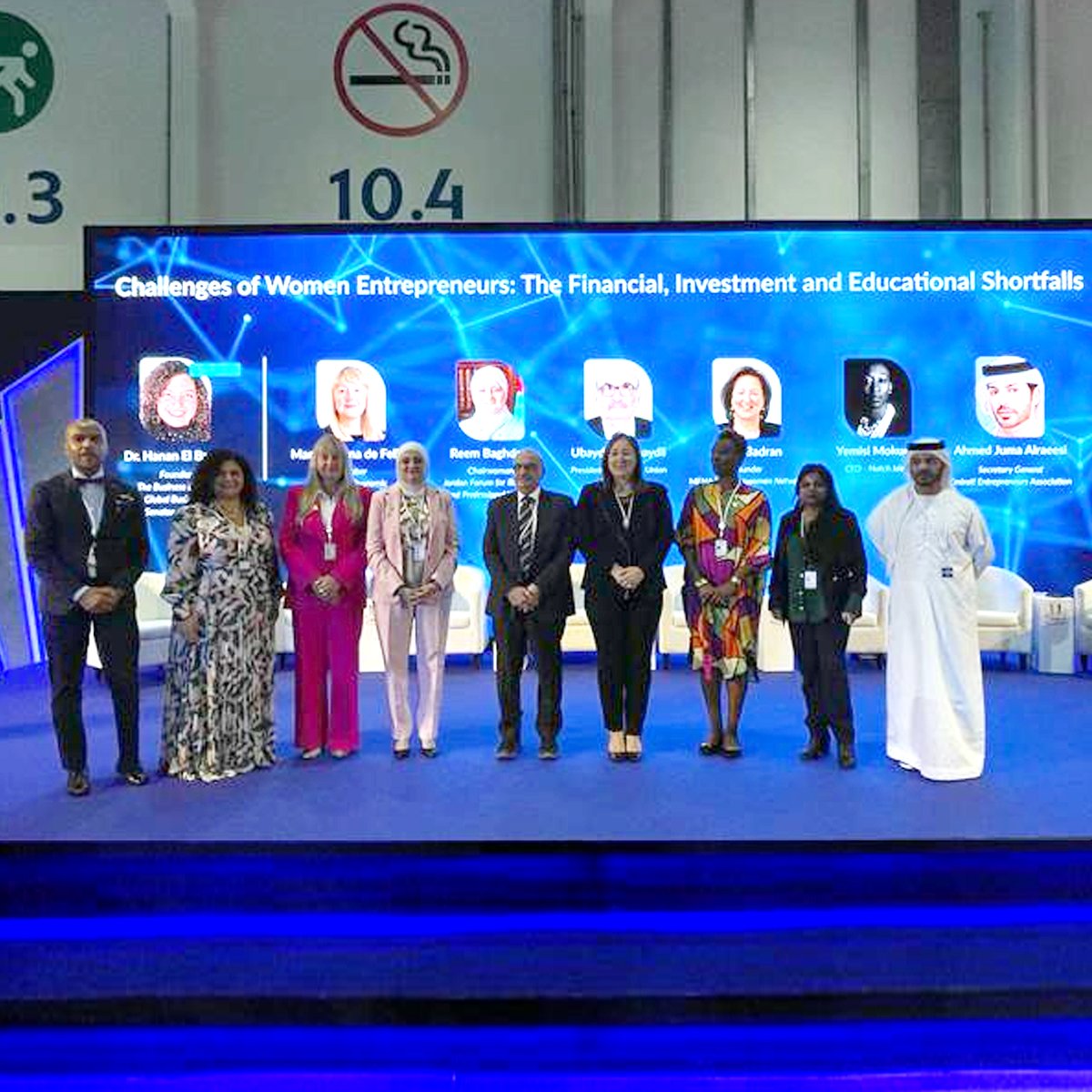 It is an honor to participate in the #AIM2023 in Abu Dhabi, one of the top investment forums in the UAE. Highlighting the importance of women entrepreneurs in Euro-Meda region, and how civil society networks can contribute to the overall success of businesses in these areas