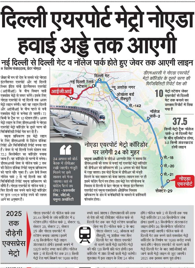 surendrao's tweet photo. @jp_s_journalist @NIAirport जेवर एयरपोर्ट बनना हम सभी के लिए गर्व की बात है लेकिन @YamunaAuthority को अब तक एक्सप्रेस मेट्रो का निर्माण कार्य भी शुरू कर देना चाहिए था।एयरपोर्ट का 40 % कार्य पूर्ण हो चुका है जबकि मेट्रो का 0%। बस हम चाहते है कि कहीं जेवर एयरपोर्ट की हालत असफल हिंडन एयरपोर्ट जैसी ना बन जाए https://t.co/lH3NiAbcxm