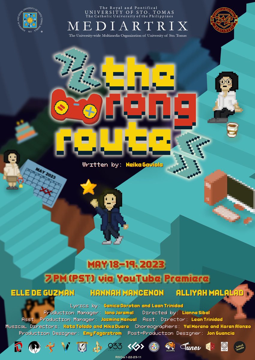 mediartrixust's tweet photo. Loading right around the corner, the game’s just about to begin. Will we finally be able to discover the path towards winning the final level? Join us and see more of this adventure presented to you by Mediartrix - UST: 

The Wrong Route 👾 https://t.co/h3ncuiAYOi