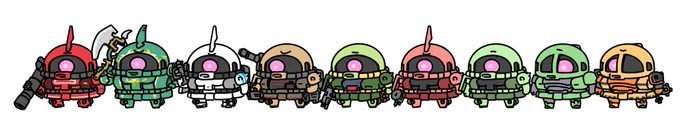Daily zaku Johnny Ridden's zaku today