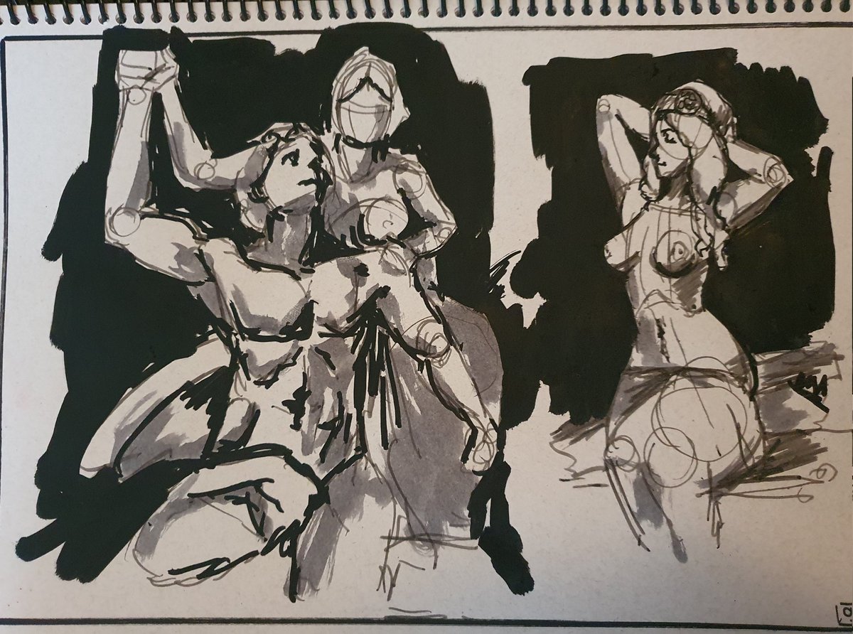 Ivan_Guivernau's tweet photo. Sketch-log: Tues-09th-May
#sketchbook #drawing #figuredraw https://t.co/n4teMLUHLf