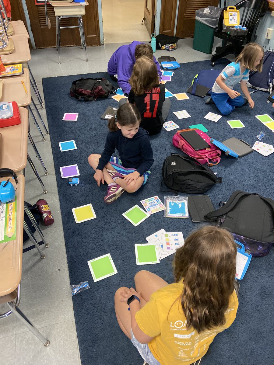 Tech club this morning was indi <a href="/Sphero/">Sphero</a> cars! <a href="/SDoLancaster/">School District of Lancaster</a> <a href="/BurrowesSDOL/">Burrowes Elementary</a> #coding 

<a href="/GDerrSDOL/">Garrett Derr</a> <a href="/wemlet/">Wes Emlet</a>