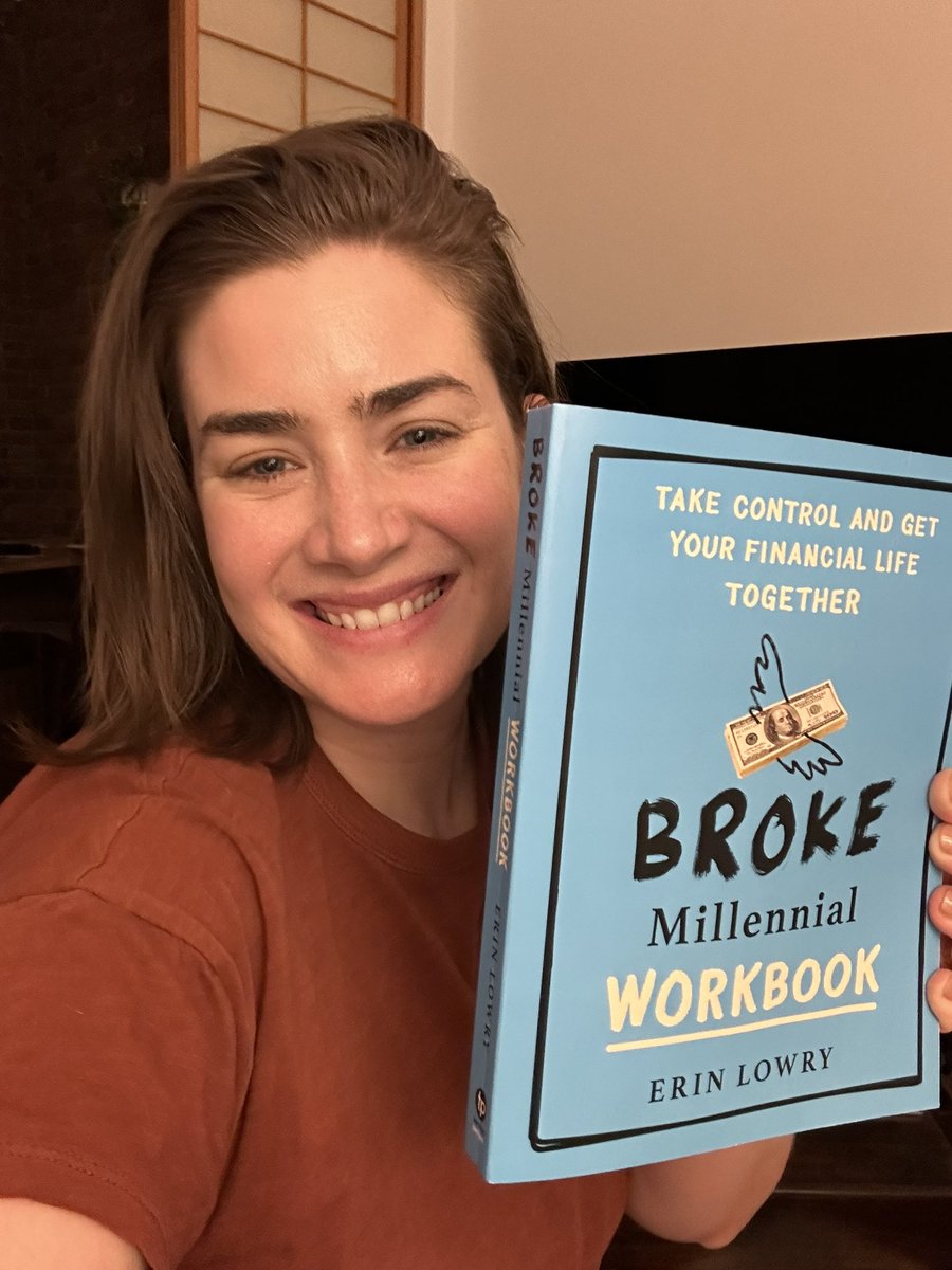BROKE MILLENNIAL WORKBOOK hits shelves today!! brokemillennial.com/broke-millenni…