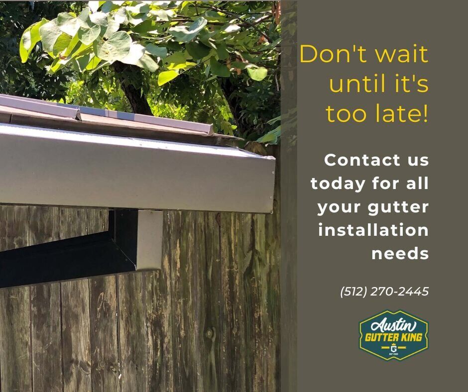 ATXGutterKing's tweet image. Austin Gutter King offers 🗸installation, 🗸repair, 🗸replacement, 🗸rainchains, and more. Our experts help you choose the ⭐best option⭐ for your 🏡home. bit.ly/3uC3QV5

Get your 🆓 Estimate ☎️(512) 270-2445 today! #installation