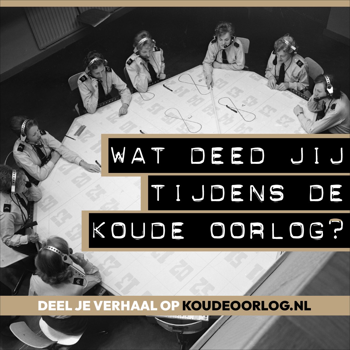 RCE_erfgoed's tweet photo. Wat deed jij tijdens de Koude Oorlog? Jouw verhaal doet ertoe! 📖

Deel het met ons voor 1 juli op https://t.co/S460qo98oS en maak het verhaal van de Koude Oorlog compleet! https://t.co/W3AjoHK6Hd