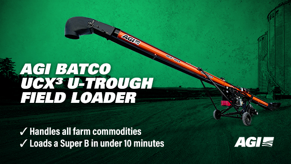 AgGrowthIntl's tweet photo. #DidYouKnow that the AGI Batco UCX³ U-Trough Belt Conveyor delivers both gentle handling and high capacity? 

#AGIBatco #BeltConveyor #GrainHandling #FieldLoaders #AgTwitter https://t.co/6cRf3g6hp1