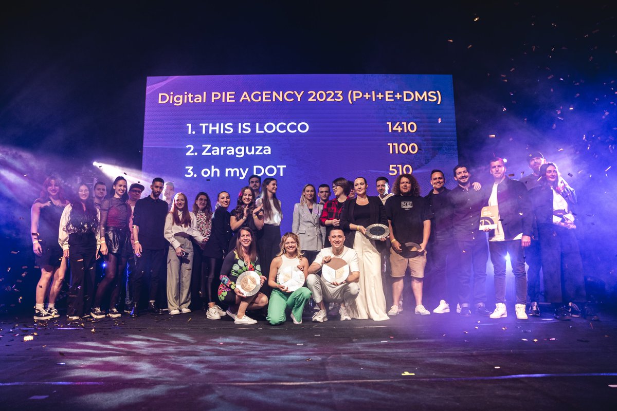 Fotopozdrav zo slávnostného odovzdávania ocenení Digital PIE 2023, ktoré sa konalo v bratislavskom DPOH, a z už povestnej afterpárty.📷 #digitalpie #digitalpie2023 #galavecer #gratulujeme #vitazi
