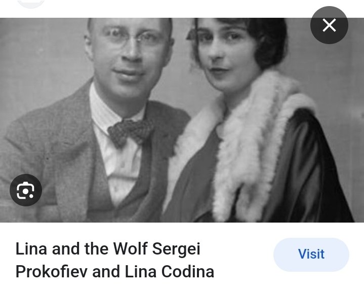 llJOSEPHXll's tweet image. One caption says #LinaLlubera and one says #LinaCodina. It's the same #SergeiProkofiev photoshoot, but there must be a story there.