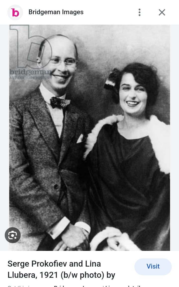 llJOSEPHXll's tweet image. One caption says #LinaLlubera and one says #LinaCodina. It's the same #SergeiProkofiev photoshoot, but there must be a story there.